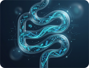 Step 1: Simulation of the gut microbiome